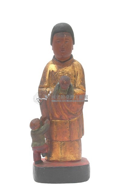 木雕鳥母像藏品圖，第2張
