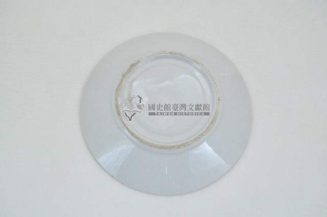 醬口五彩貼花折枝花卉紋咖啡碟藏品圖，第2張