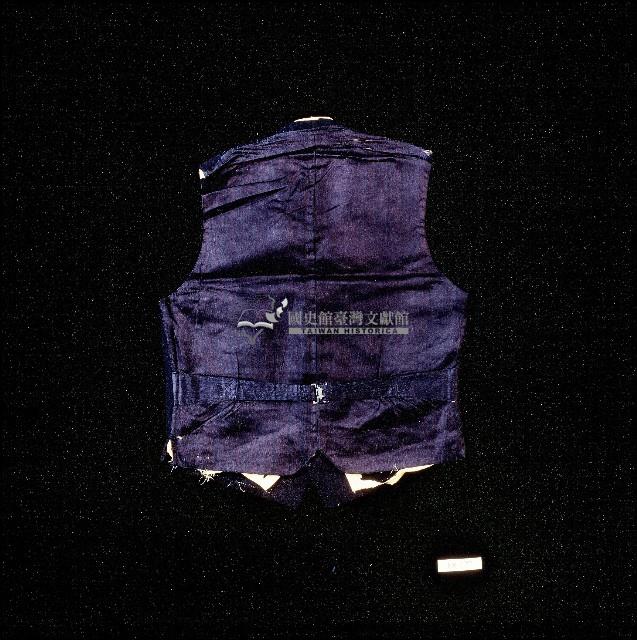 臺灣男性黑色西式背心藏品圖，第2張