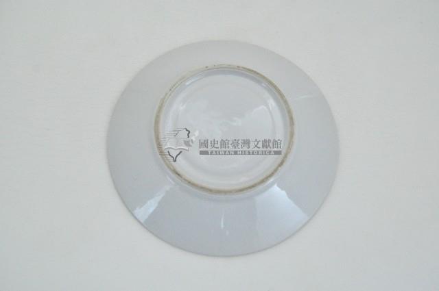 醬口五彩貼花折枝花卉紋咖啡碟藏品圖，第2張