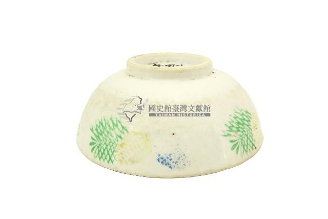 釉上彩印花紋大碗藏品圖，第2張