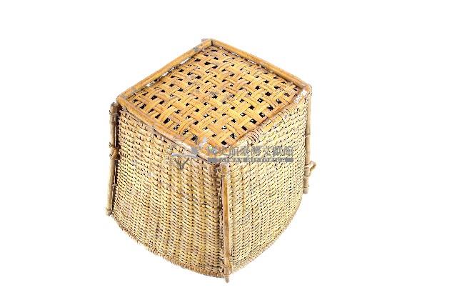 卑南族置物用編器藏品圖，第2張