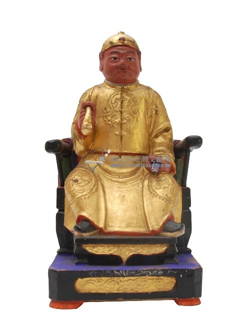木雕廖先生公像藏品圖，第2張