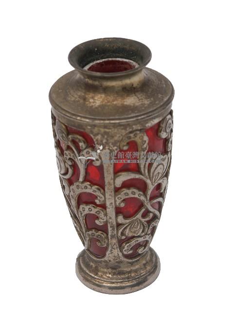 玻璃嵌銅花瓶藏品圖，第2張