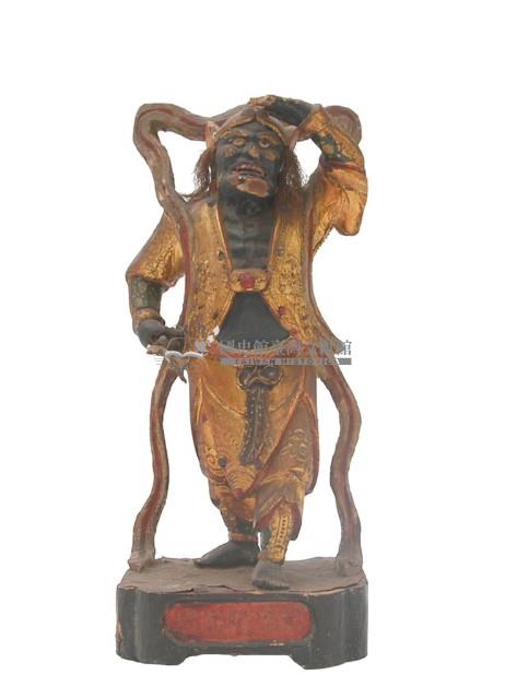 木雕千里眼像藏品圖，第2張