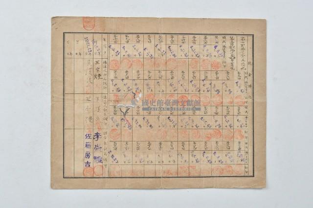 昭和四年有限責任彰化同志信用組合出資證券義第参参七號藏品圖，第2張