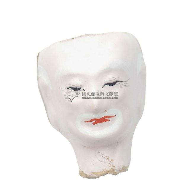 紙紮人臉孔紙糊面具藏品圖，第2張