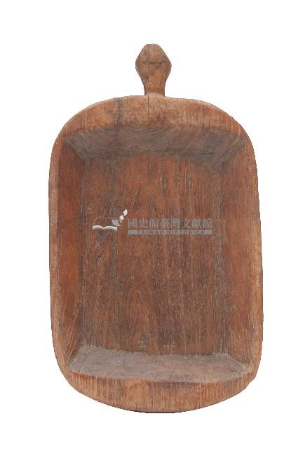 長方形側把木盤藏品圖，第2張