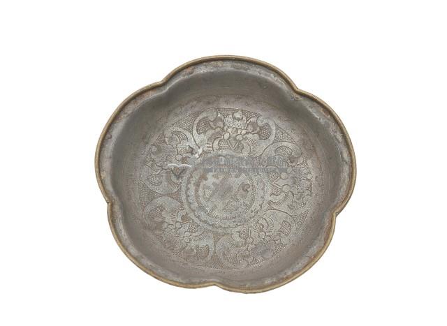 錫彫花供器(組件）-13藏品圖，第2張