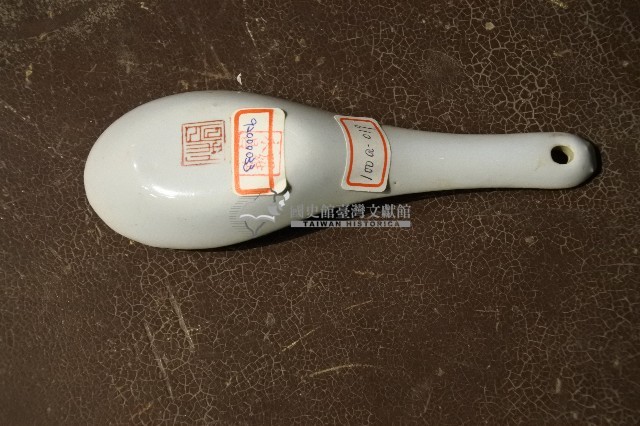 彩繪囍字燈籠福字雲紋平口湯匙藏品圖，第3張