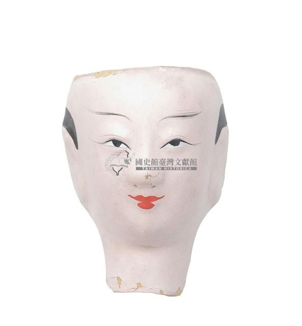 紙紮人臉孔紙糊面具藏品圖，第2張