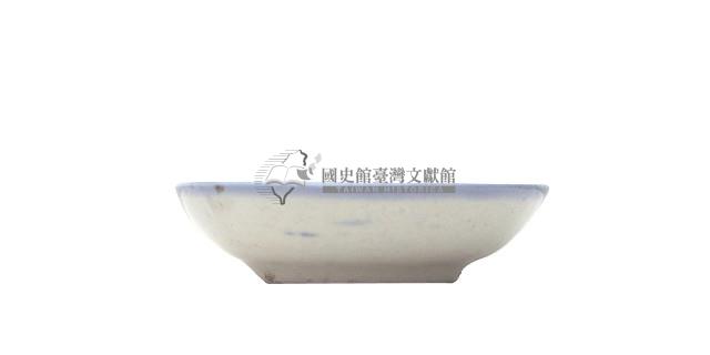 彩繪寫意山水孤帆紋盤藏品圖，第2張