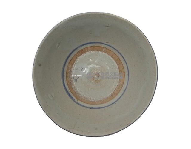 青花開光折枝花卉紋碗藏品圖，第2張