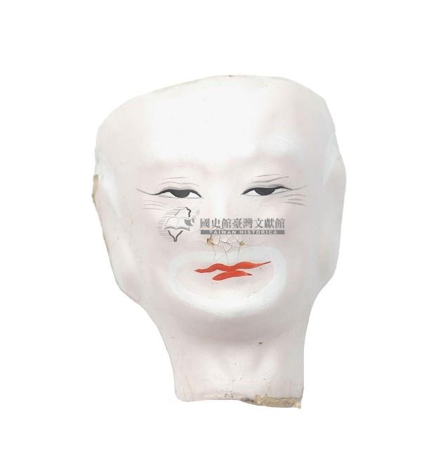 紙紮人臉孔紙糊面具藏品圖，第2張