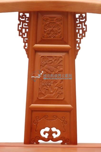 木製漢式太師椅藏品圖，第2張