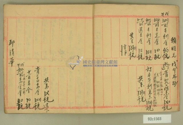 大正六年合自二記總抄簿藏品圖，第2張
