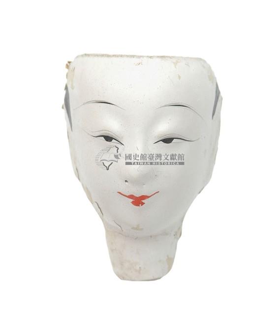 紙紮人臉孔紙糊面具藏品圖，第2張
