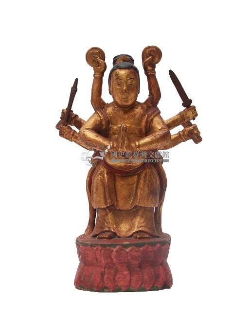 木雕準提菩薩像藏品圖，第2張