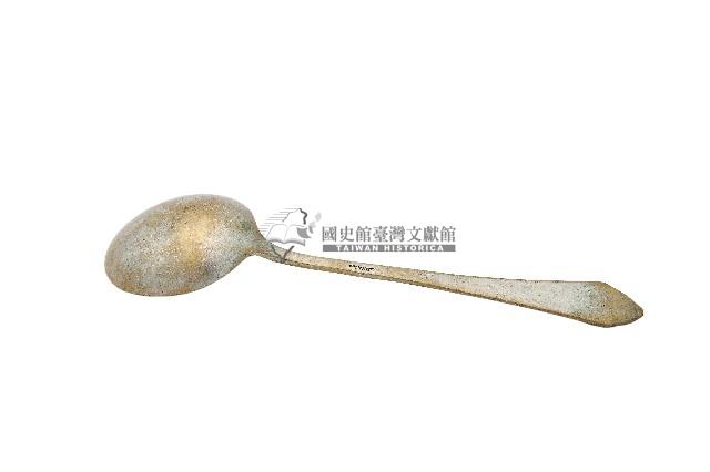 日治時期臺灣總督府官邸銀製湯匙藏品圖，第2張