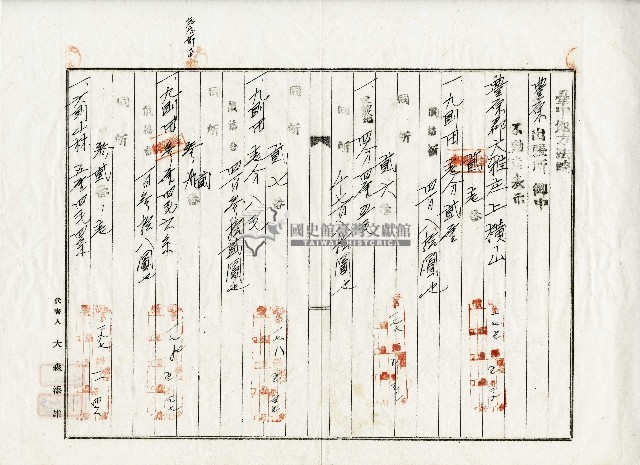 昭和二十年張薰予持分所有權相續登記申請書藏品圖，第2張
