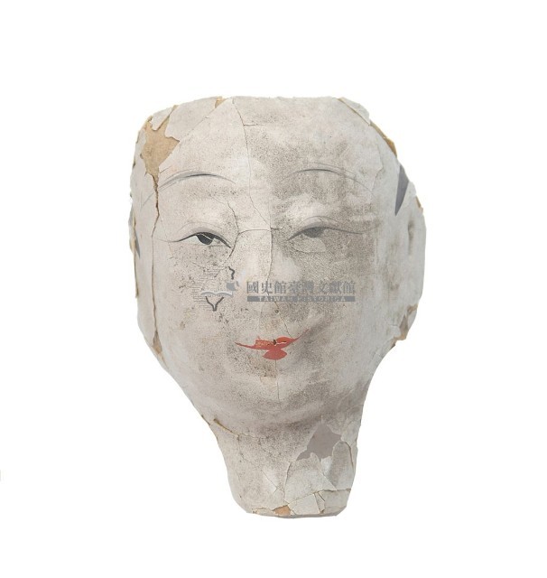 紙紮人臉孔紙糊面具藏品圖，第2張