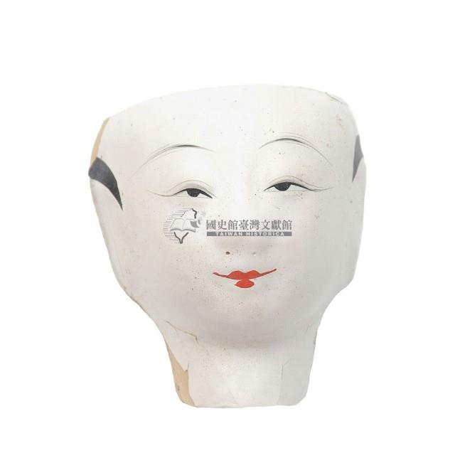 紙紮人臉孔紙糊面具藏品圖，第2張