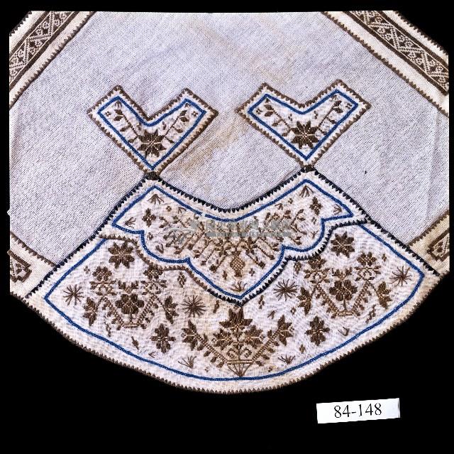 原漢融合式扇形肚兜藏品圖，第2張