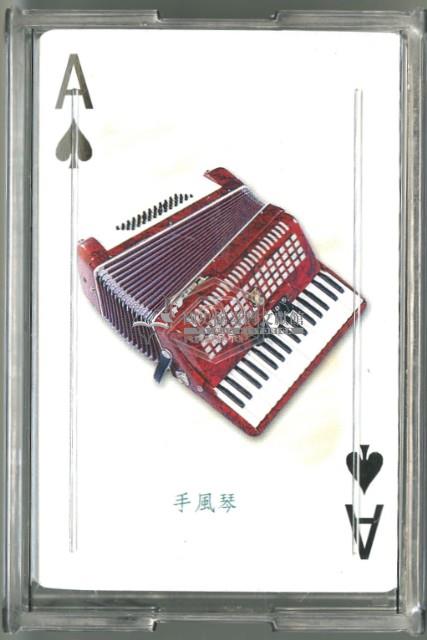 樂器主題撲克牌藏品圖，第2張