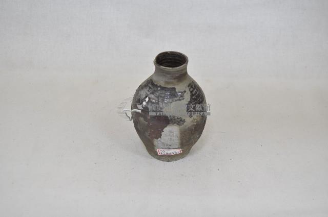 褐釉廣口直頸鼓腹陶瓶（二件）藏品圖，第2張