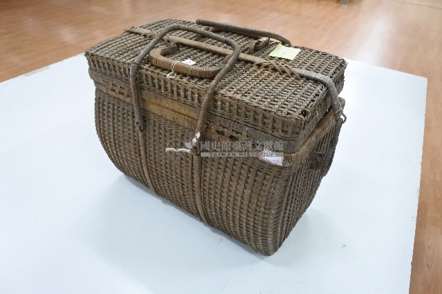 竹編化粧箱藏品圖，第2張