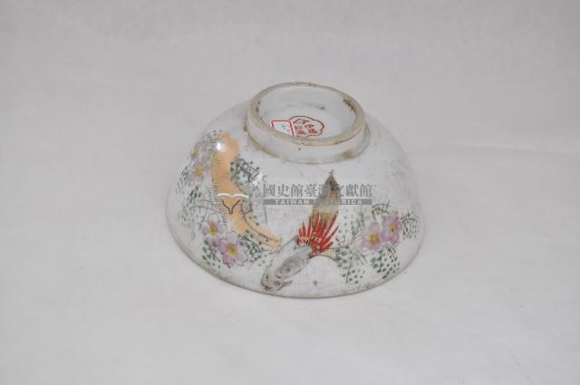 伊藤特選款彩繪花鳥瓷碗藏品圖，第2張