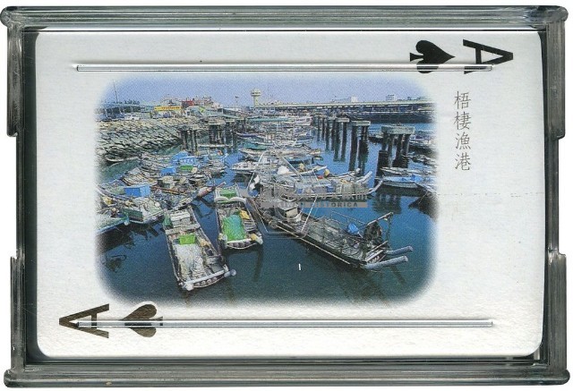 臺中港區海線景點撲克牌藏品圖，第2張