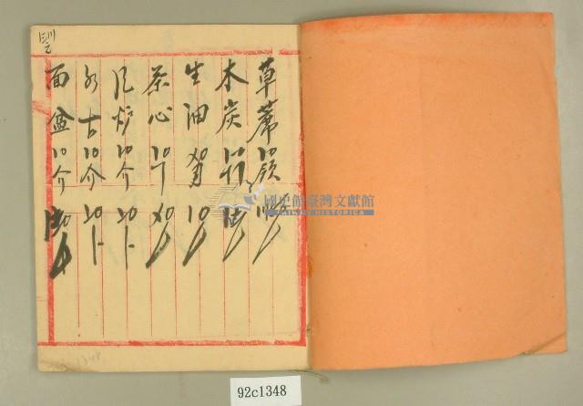 昭和十一年元和宮諸神安位滿月記帳簿藏品圖，第2張