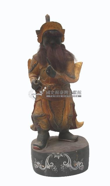 木雕東嶽大帝像藏品圖，第2張