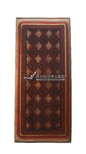 木雕花板一對藏品圖，第2張