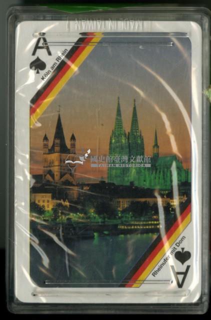 德國英文字樣撲克牌藏品圖，第2張