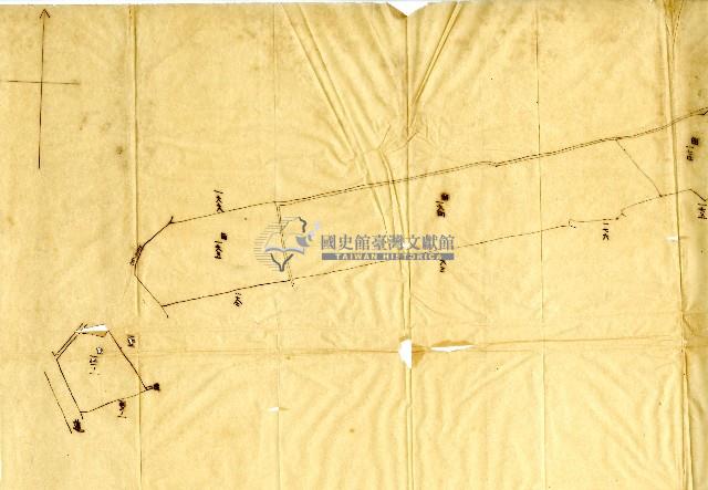 昭和十七年海山郡板橋街社後地圖謄本藏品圖，第2張