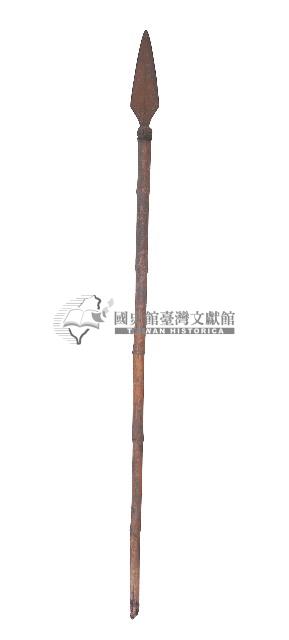 阿美族長矛藏品圖，第2張