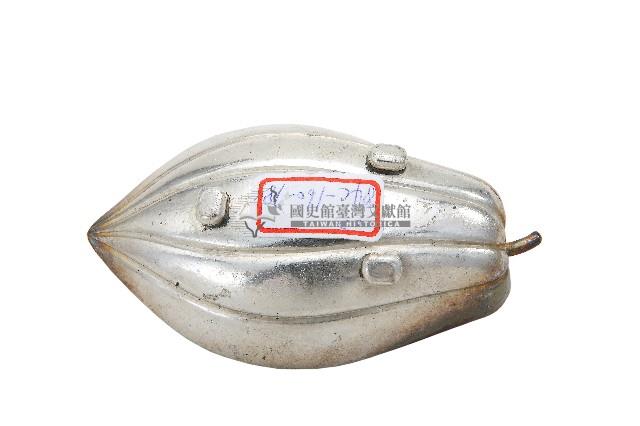 錦綾堂款銀製木瓜形皿藏品圖，第2張