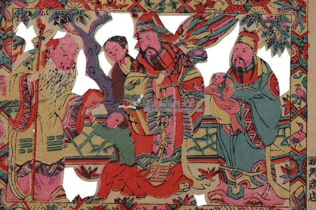 福祿壽版畫藏品圖，第2張
