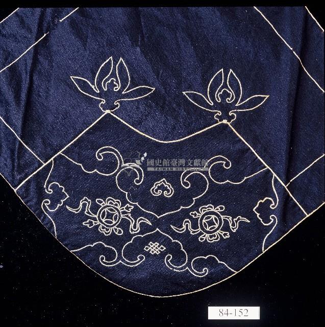 美濃客家吉祥繡扇形肚兜藏品圖，第2張