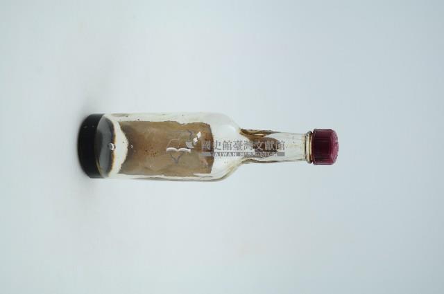 玫瑰露酒樣品透明玻璃小型酒瓶藏品圖，第2張