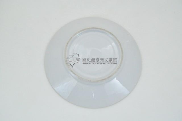 醬口五彩貼花折枝花卉紋咖啡碟藏品圖，第2張