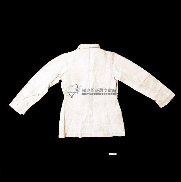 臺灣男性白色西式外套藏品圖，第2張