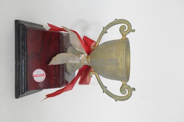 臺灣區第三十八屆金融杯軟式網球錦標賽個人壯年組冠軍獎盃藏品圖，第2張