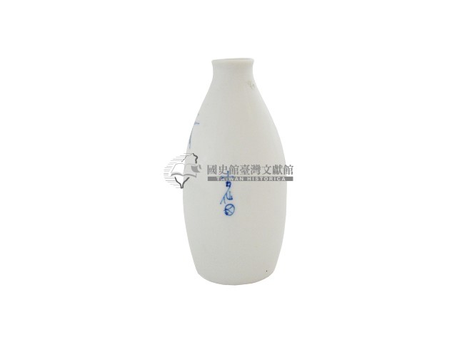 青花古仙款竹林紋窄口瓶藏品圖，第2張