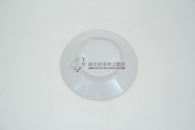 醬口五彩貼花折枝花卉紋咖啡碟藏品圖，第2張