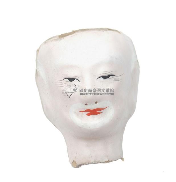 紙紮人臉孔紙糊面具藏品圖，第2張