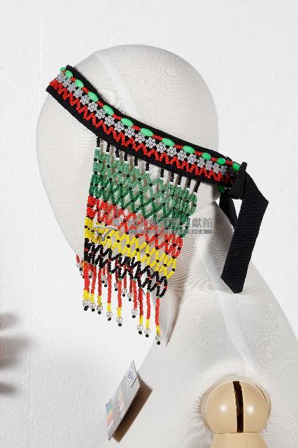 布農族額飾藏品圖，第2張