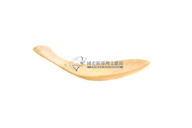 阿美族貝製湯匙藏品圖，第2張